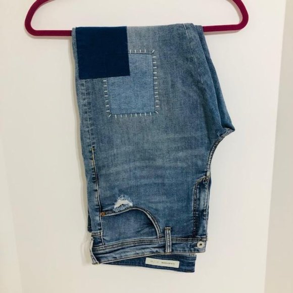 Anthropologie Blue Boyfriend Jeans - Picture 5 of 14